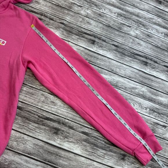 Bella + Canvas Women's 2023 Obsessed Fest Full Zipper Hoodie XL Extra Large Pink - Picture 14 of 16